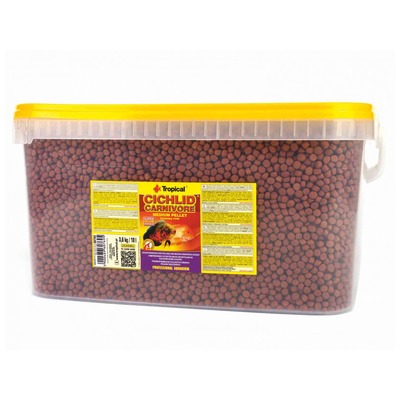 Obrázok TROPICAL-Cichl.Carnivore M Pellet 10L/3,6kg