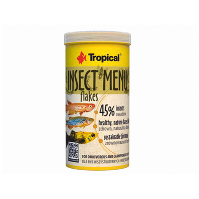 Obrázok TROPICAL - INSECT MENU FLAKES 250ml/50g