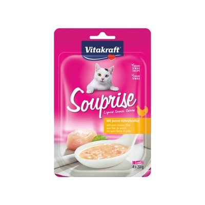 Obrázok VITAKRAFT- Soupprise kura 4x20g polievka